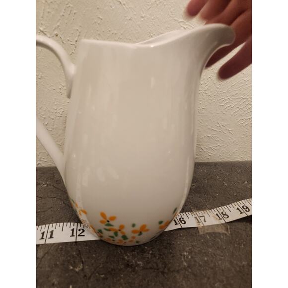 1980'S VINTAGE-Gloria Vanderbilt Cats Meow Taste Setter Sigma Ceramic Pitcher-7" - Picture 6 of 8